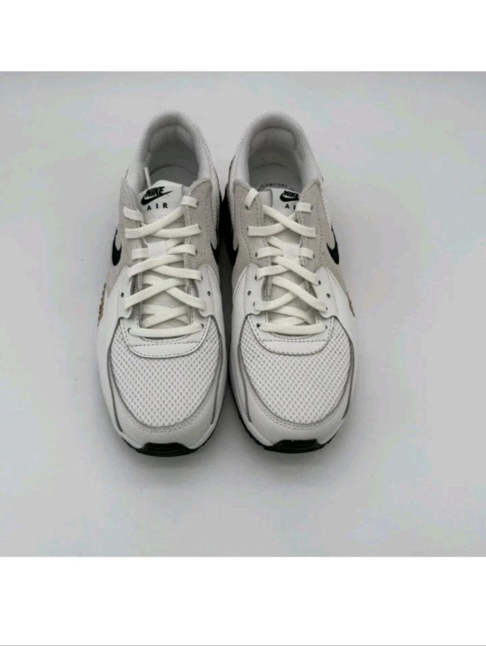 Nike Air Max Excee White Leopard Print Athletic Shoe HQ2115 100 Women Size 10 - Picture 2 of 5